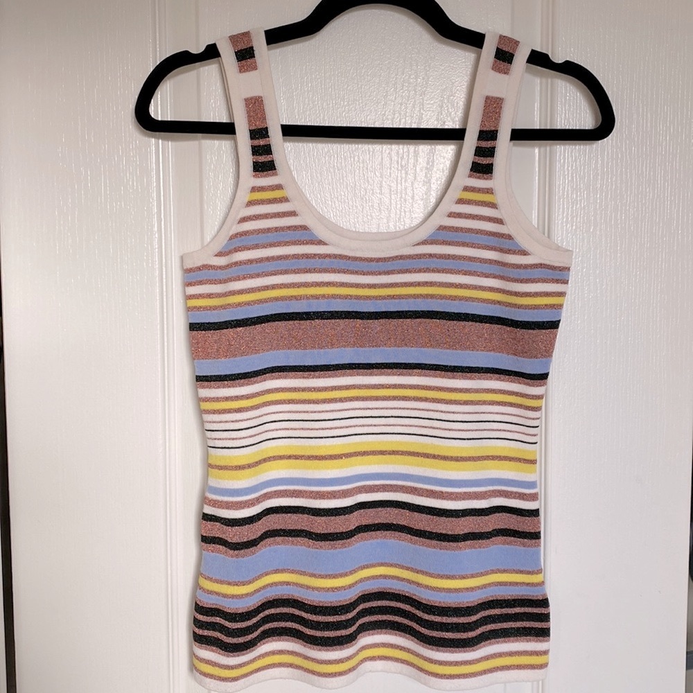Striped knit top